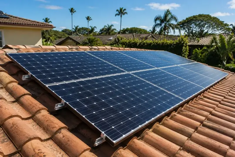 Installation de panneaux solaires à Ebersheim